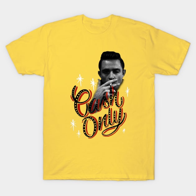 Johnny cash t shirt on sale